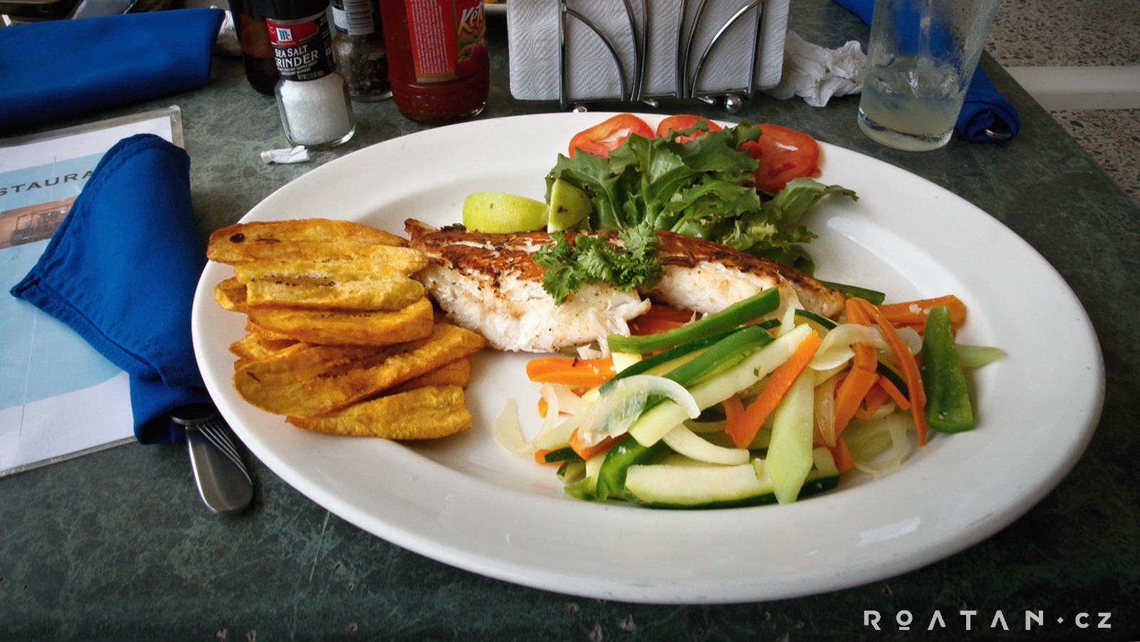 Jídlo vás v Karibiku nezklame